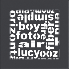 Krbová mřížka ABC grafitová
