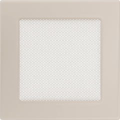 Krbová mřížka krémová - Velikost mřížky krbu: 22 x 37 bez žaluzie