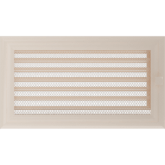 Krbová mřížka Oskar krémová - Velikost mřížky krbu: 22 x 22 bez žaluzie