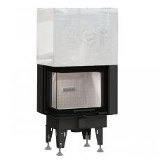 Teplovzdušná krbová vložka BEF THERM V 7 CL, výsuvné otevírání, levé boční prosklení