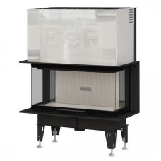 Luxusní krbová vložka BEF THERM V 10 C, výsuvné otevírání