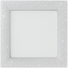 Krbová mřížka VENUS krystaly Swarovski 17x17 bílá