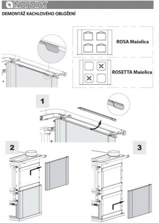 La Nordica Rosetta Maiolica BII