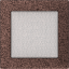 Krbová mřížka měděná - Velikost mřížky krbu: 17 x 30 se žaluzií