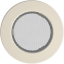 Krbová mřížka kulatá krémová - Velikost mřížky krbu: ø 150 mm