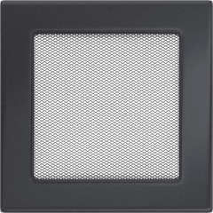 Krbová mřížka grafitová - Velikost mřížky krbu: 22 x 30 se žaluzií
