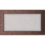 Krbová mřížka měděná - Velikost mřížky krbu: 17 x 30 se žaluzií