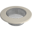 Krbová mřížka kulatá krémová - Velikost mřížky krbu: ø 150 mm