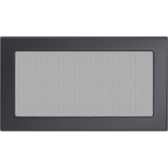 Krbová mřížka grafitová - Velikost mřížky krbu: 22 x 30 se žaluzií