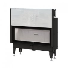 Teplovzdušná krbová vložka BEF THERM V 14, čelní prosklení, výsuvné otevírání