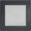 Krbová mřížka grafitová - Velikost mřížky krbu: 22 x 30 se žaluzií