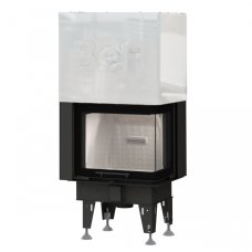 Teplovzdušná krbová vložka BEF THERM V 7 CP, výsuvné sklo, pravé boční prosklení