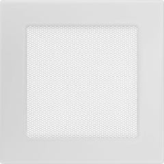 Krbová mřížka bílá - Velikost mřížky krbu: 11 x 11 bez žaluzie