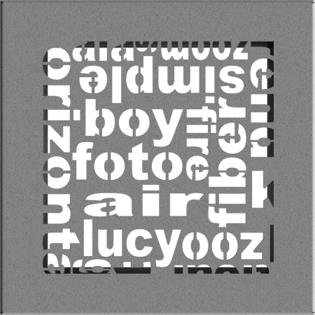 Krbová mřížka ABC granito - Velikost mřížky krbu: 17 x 37