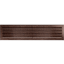 Krbová mřížka Fresh měděná - Velikost mřížky krbu: 17 x 49