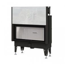 Teplovzdušná krbová vložka BEF THERM V 12, výsuvné otevírání