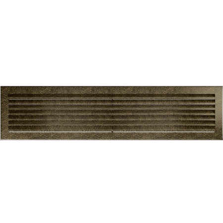 Krbová mřížka Fresh černo-zlatá - Velikost mřížky krbu: 17 x 37