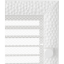 Krbová mřížka VENUS bílá - Velikost mřížky krbu: 17 x 49 bez žaluzie