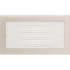 Krbová mřížka Oskar krémová - Velikost mřížky krbu: 22 x 22 bez žaluzie
