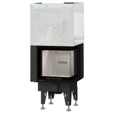 Teplovzdušná krbová vložka BEF THERM V 6 CP,  boční prosklení, výsuvné otevírání