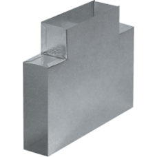 T-kus plochý 150x50 mm